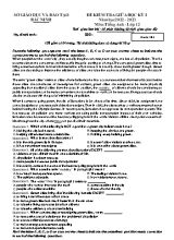Đề kiểm tra giữa học kì 1 Tiếng Anh Lớp 12 - Mã đề 403 - Năm học 2022-2023 - Sở GD&ĐT Bắc Ninh (Có đáp án)